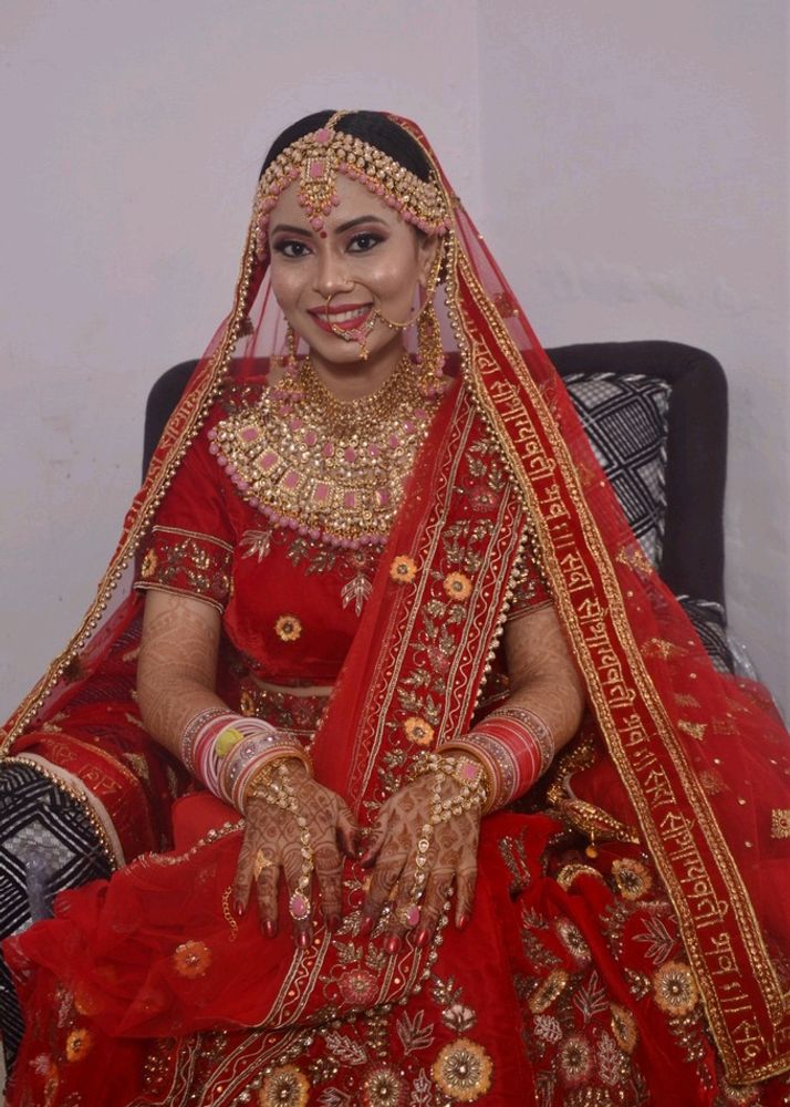 Pink Kundan Bridal Jewellery