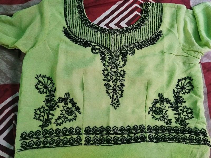 high-low lehenga frock