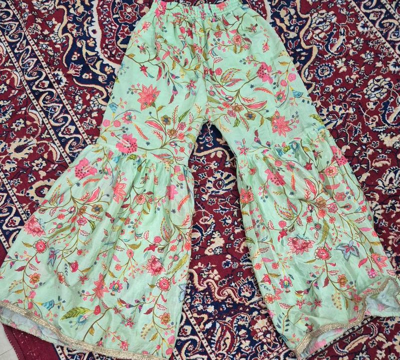 Beautiful Floral Print Palazzo Pants
