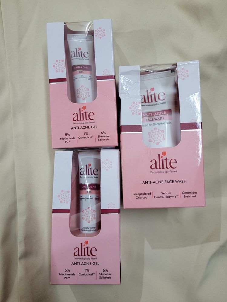 Alite Anti-Acne Gel &amp; Face Wash Set