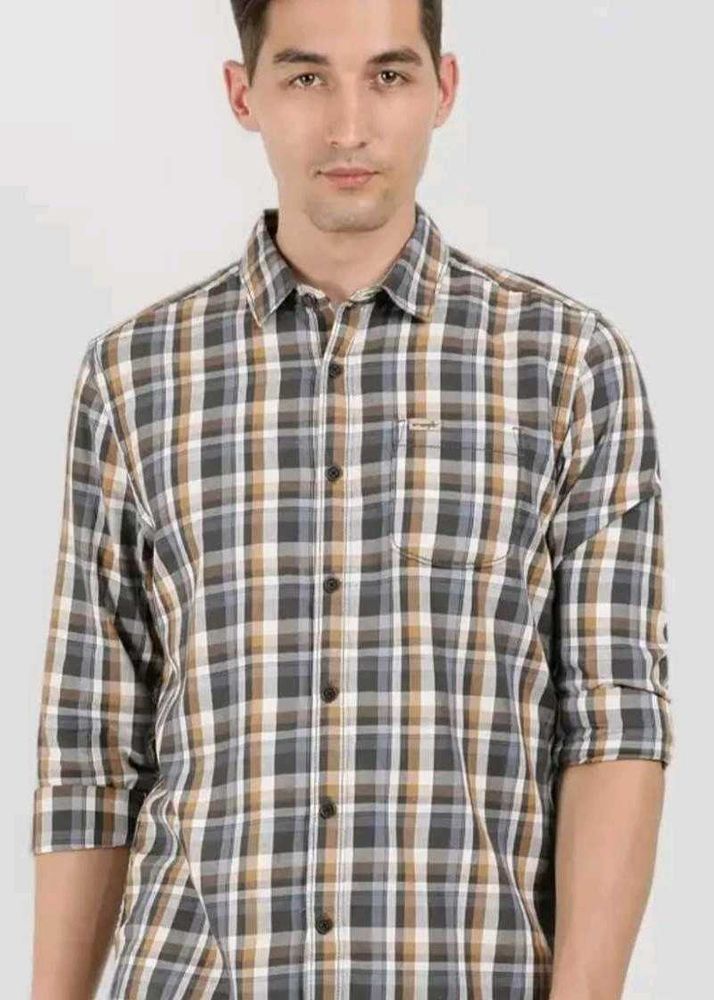 Wrangler Men's Cotton Casual Shirt