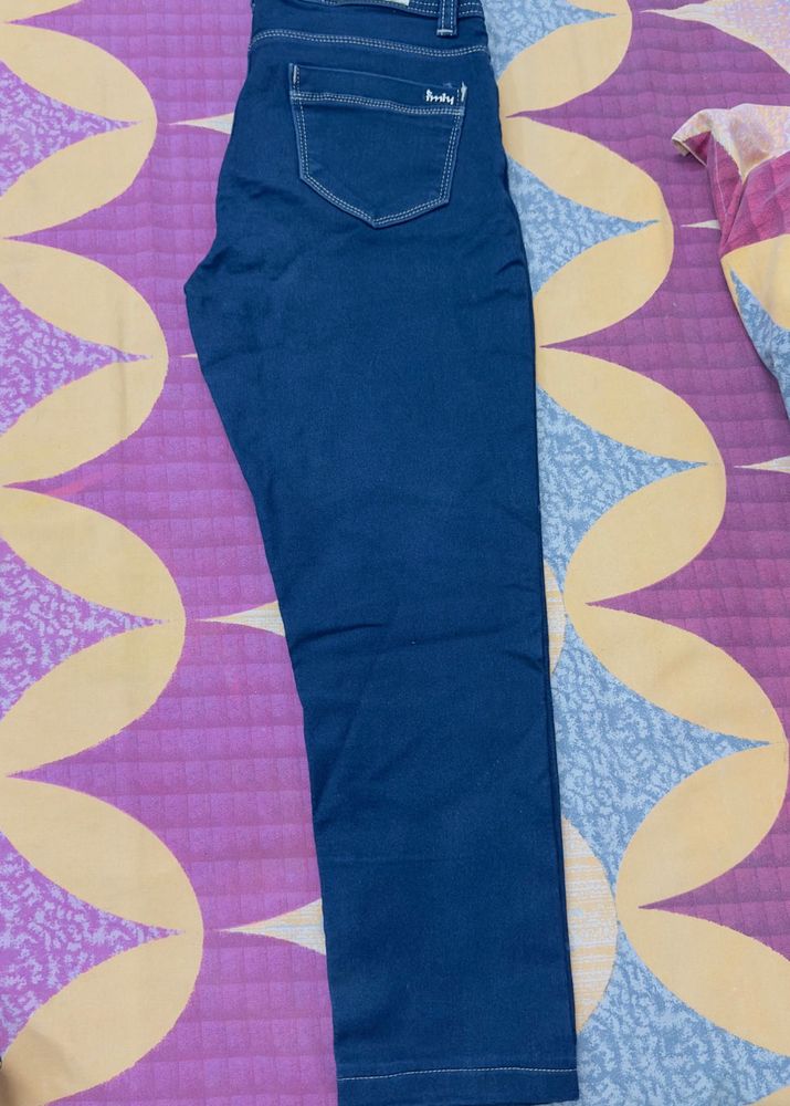 Women's Dark Blue Jeans
