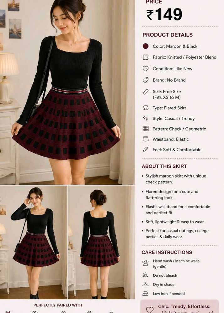 Korean skirt