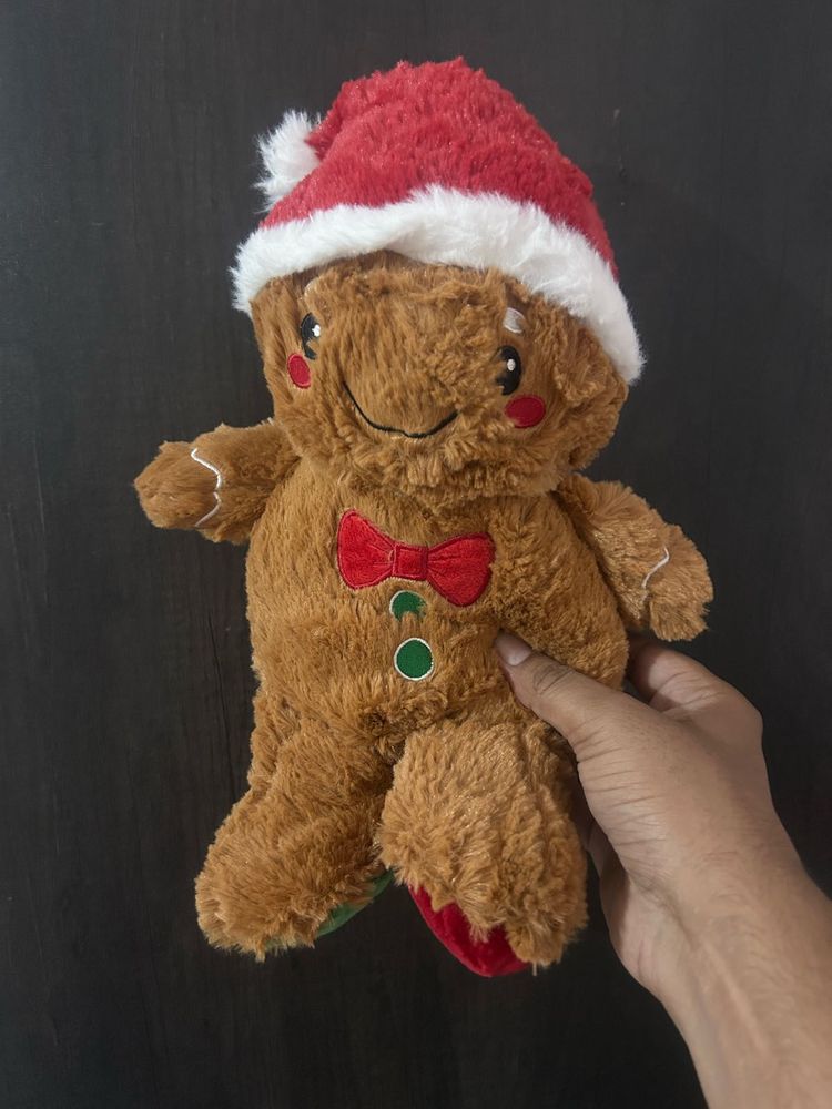 the Warmies Microwavable Christmas Gingerbread