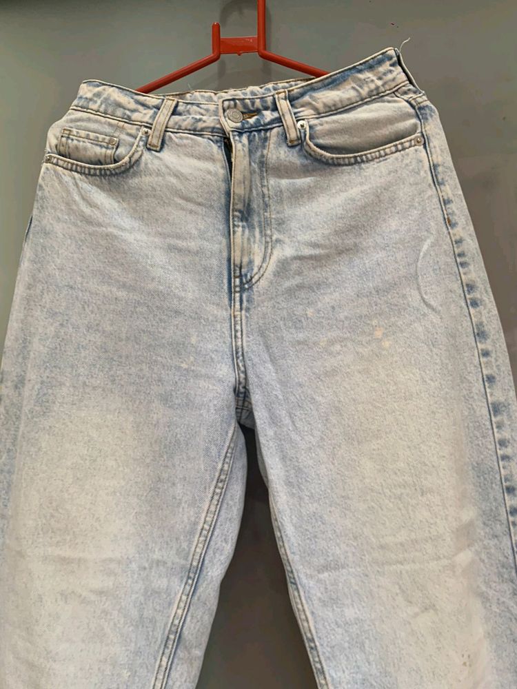 Loose h&amp;m mom jeans