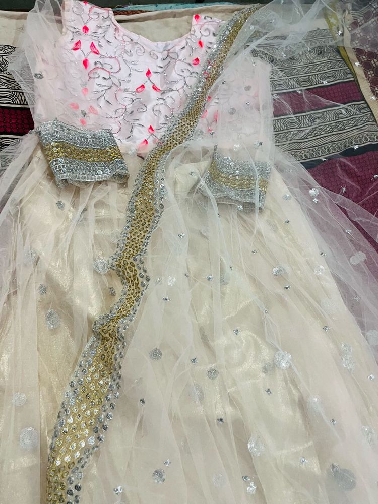 Elegant Embroidered Lehenga Choli Set