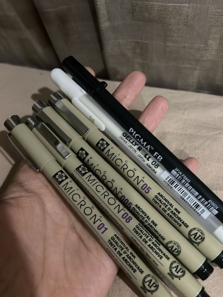 Sakura &amp; Pigma Pens Set