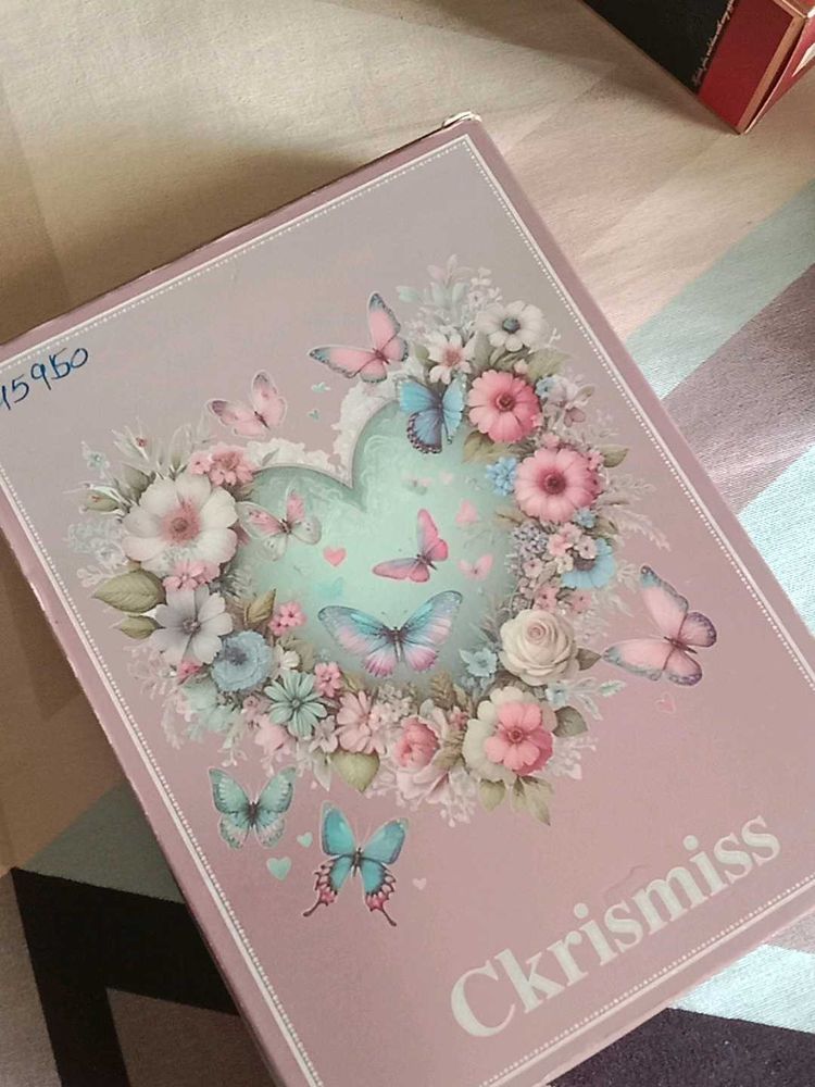Ckrismiss Butterfly Floral makeup book