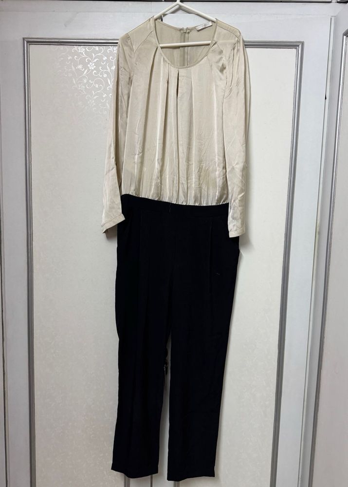 PROMOD Satin Jumpsuit  - Size M/L