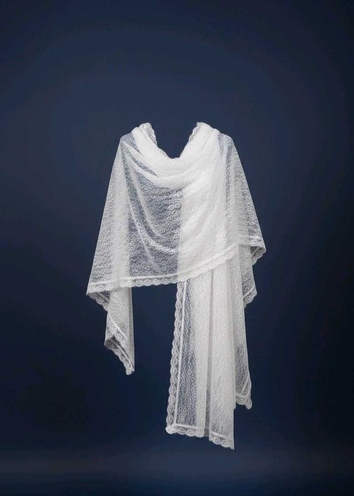 Floral Netted Pattern Dupatta Shawl Large Size