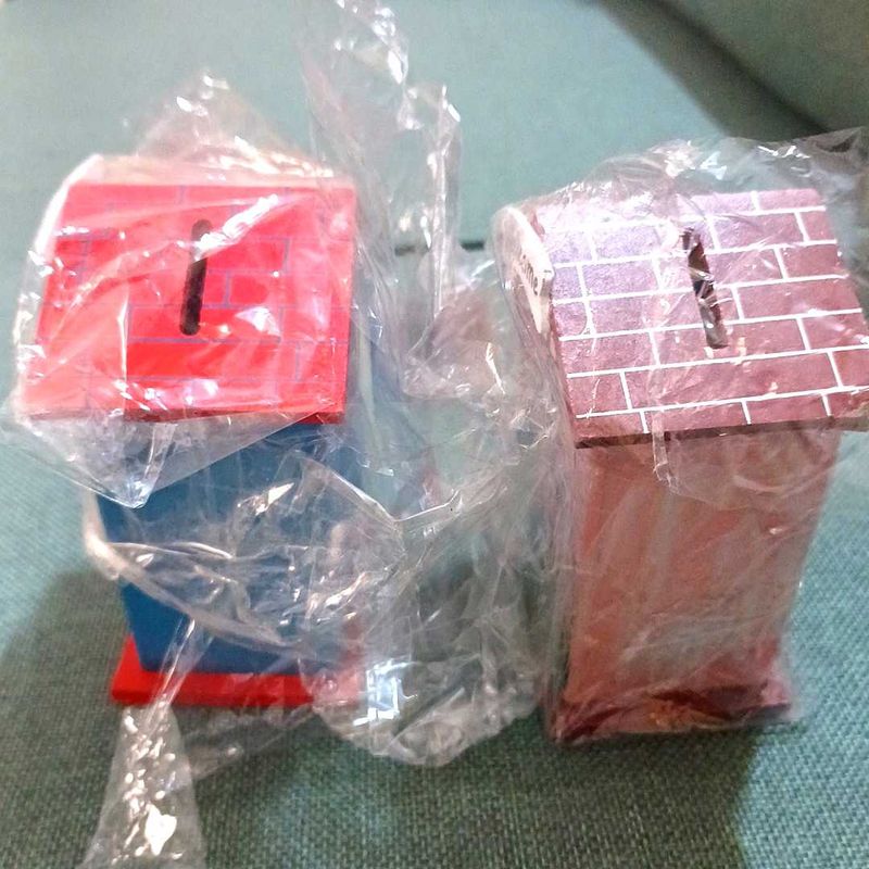 wooden piggy banks for kids house shaped money ban
