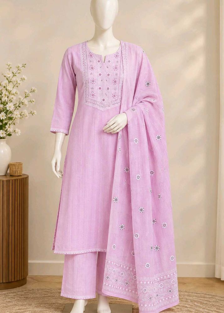 🌸 Elegant Pink Kurta Set 🌸