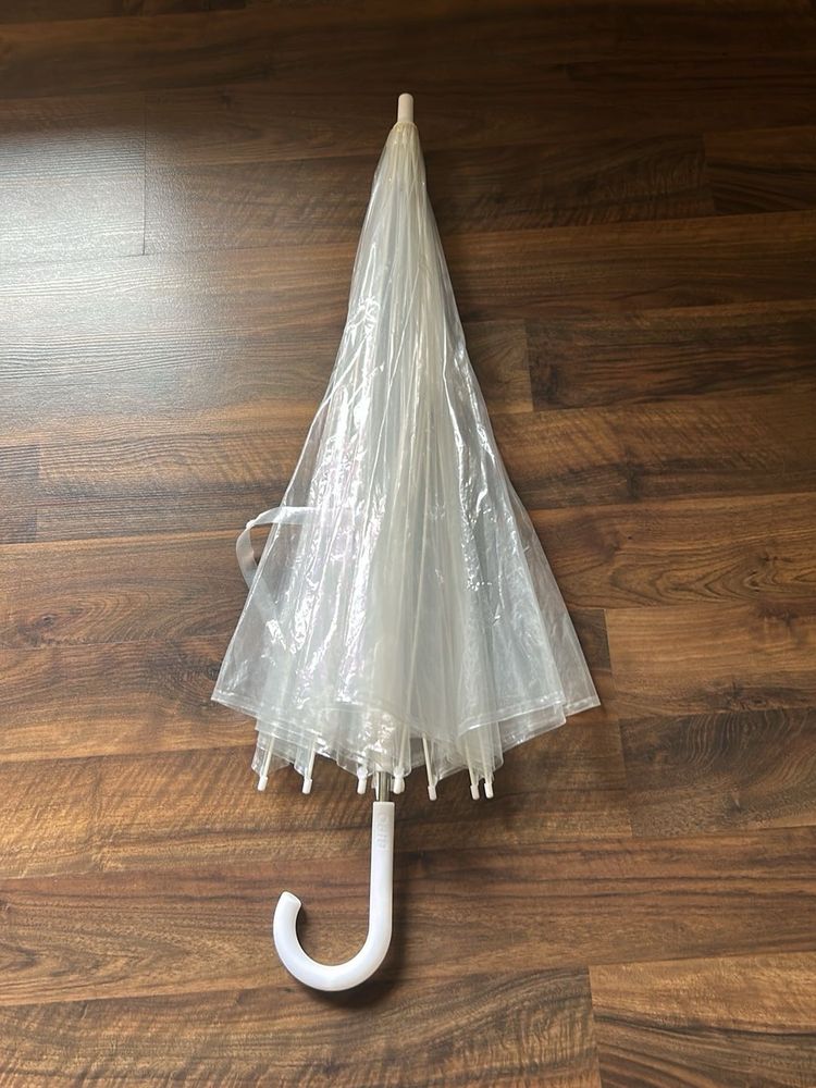 ☔️ Trendy Clear Dome Transparent umbrella ☔️