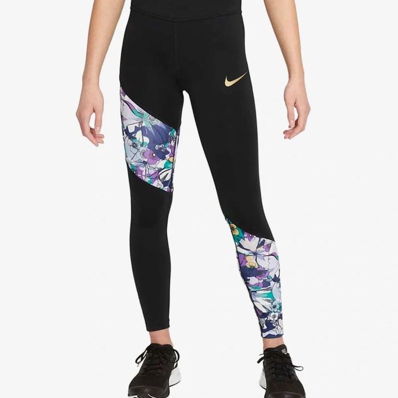 Nike Floral Print Gym Tights