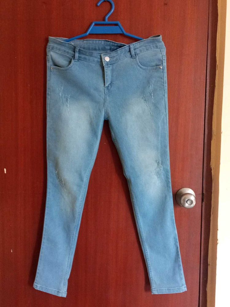 Light Blue Denim Jeans