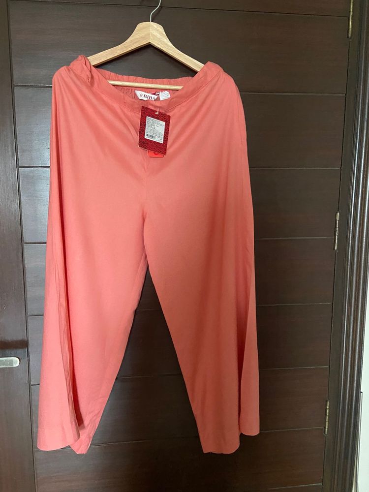 Biba coral pink Palazzo Pants (M)