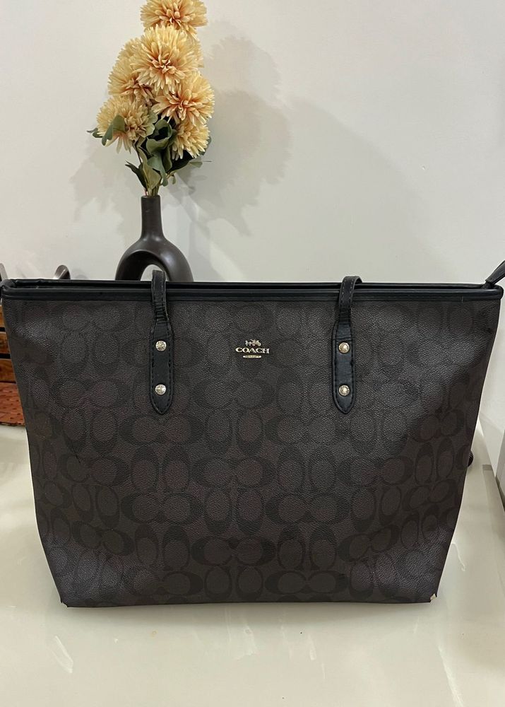 Coach Signature Tote Bag