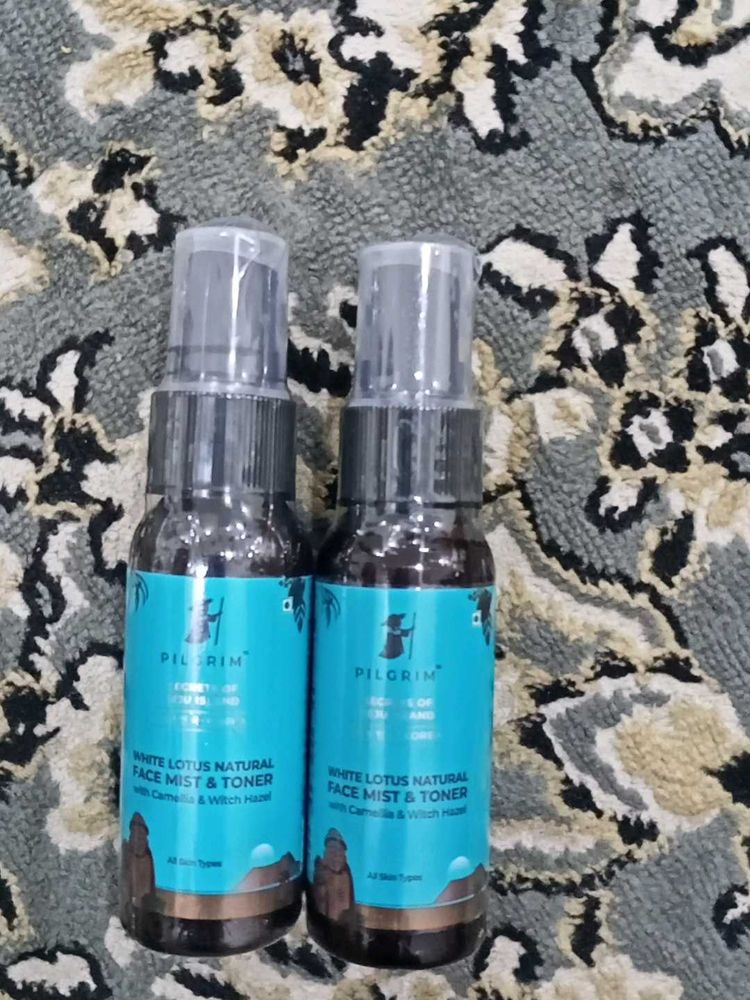 Pilgrim White Lotus Face Mist &amp; Toner (2 Pack)