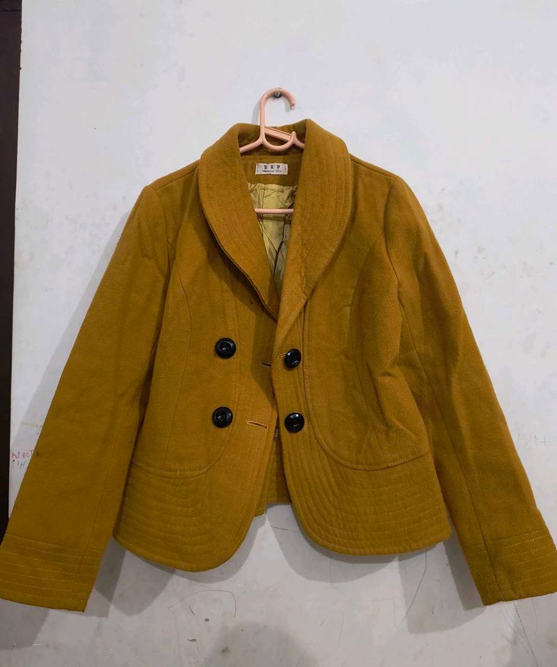 Mustard Yellow Coat
