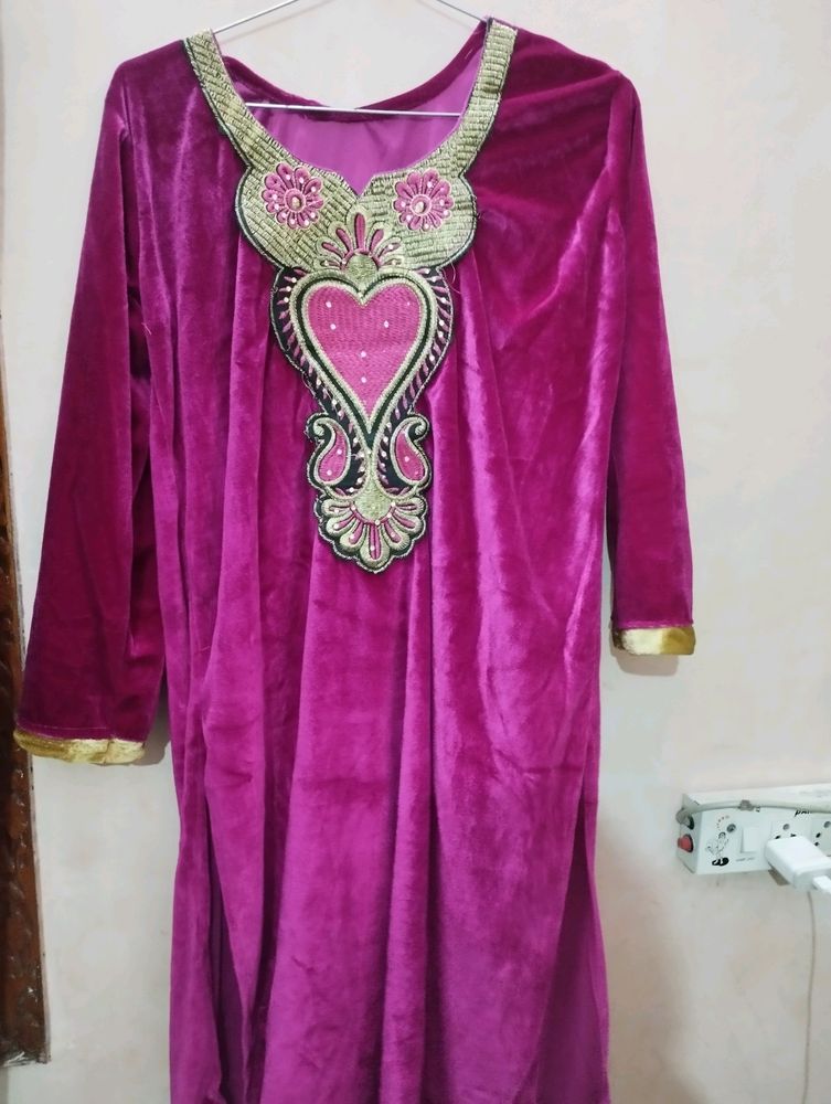 Ready To Wear Shanel Kurti With Embroidery Patch Work
