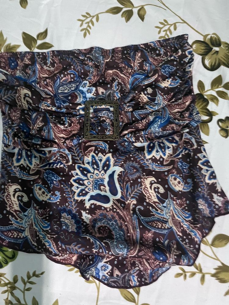 boho style tube top