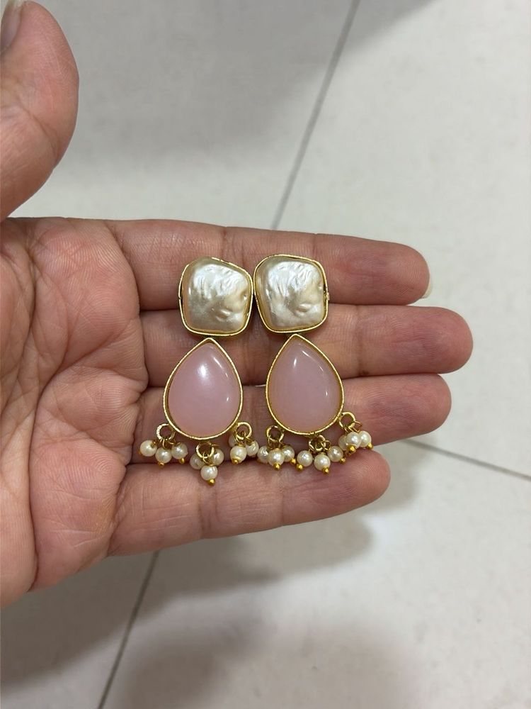 Brand new Gemstone Dangle Earrin