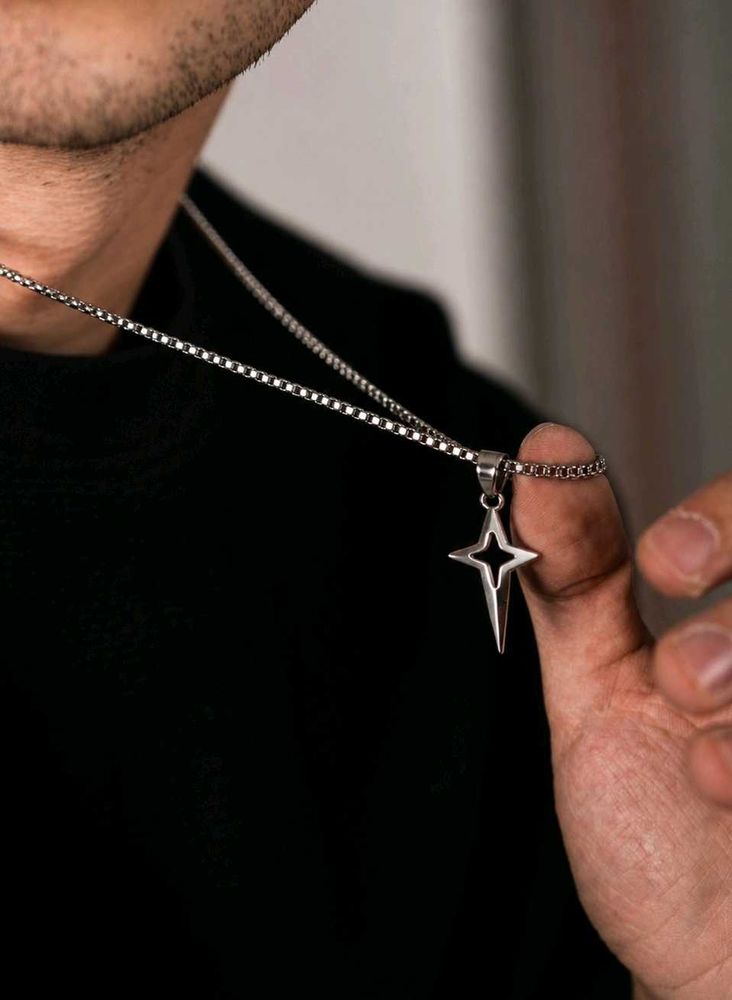 Men's Star Pendant Necklace