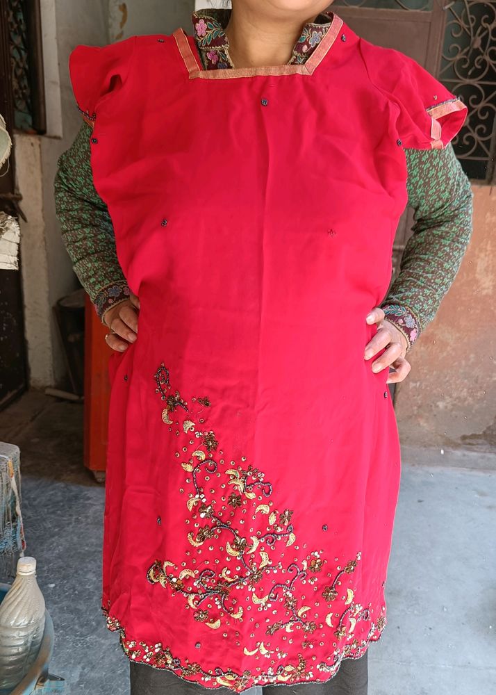 Party Wear Red Suit