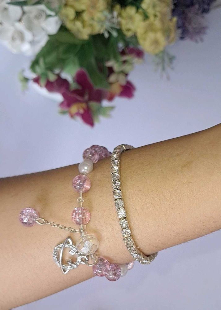 ethereal coquette bracelet violeta(single)🔮✨️