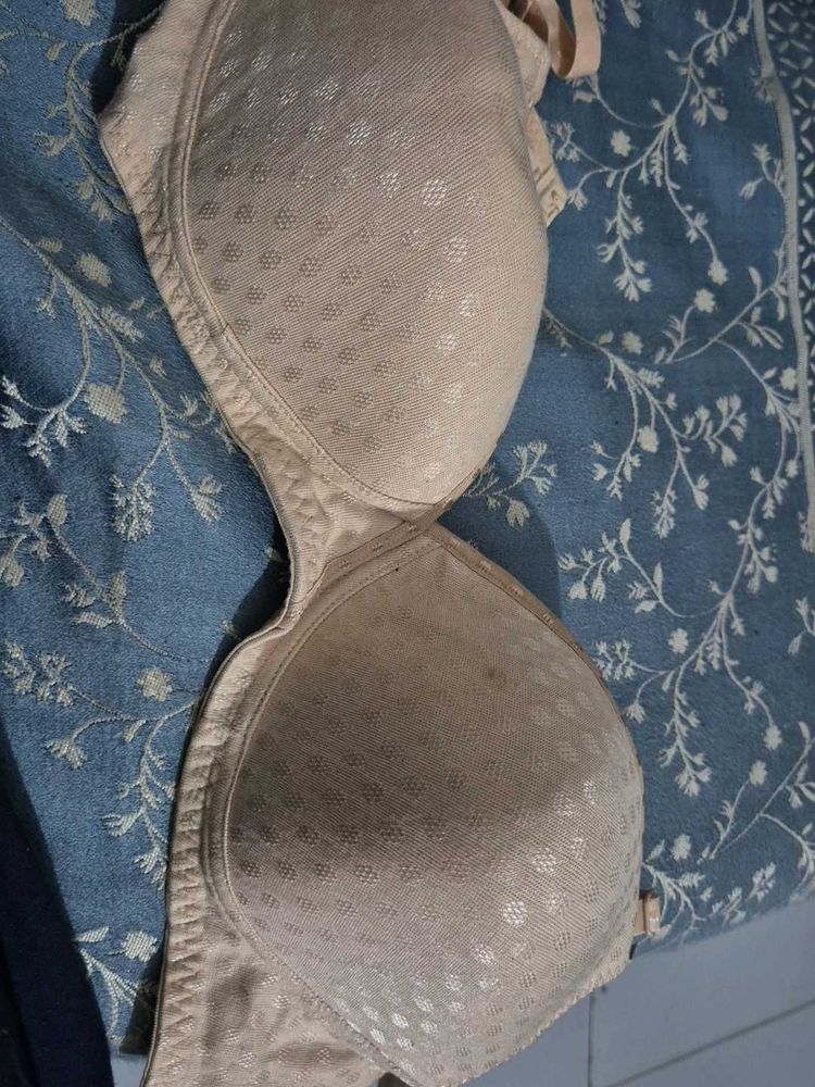 Comfortable Beige Bra