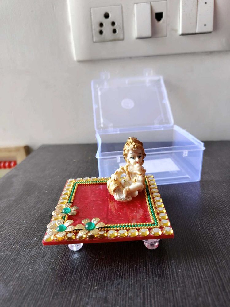 Krishna With Small Choki
