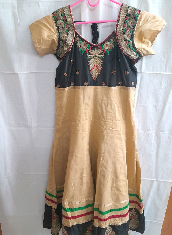Sandal Anarkali Top