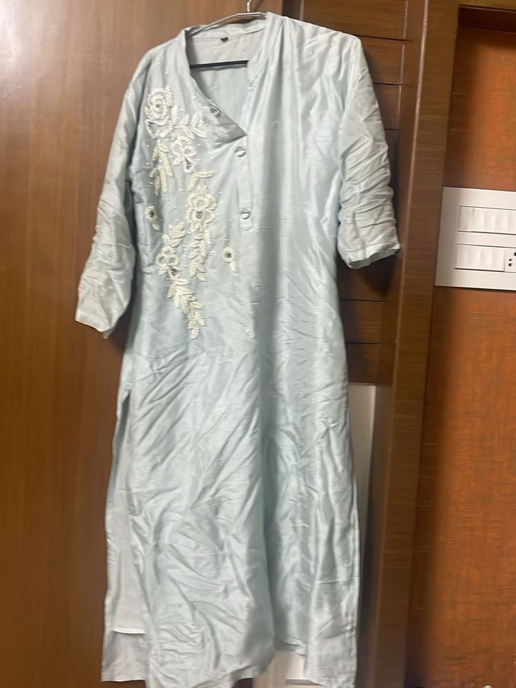 Elegant Embroidered Kurta