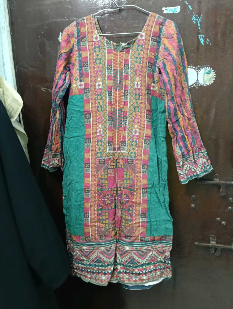 Vibrant Printed Kurta