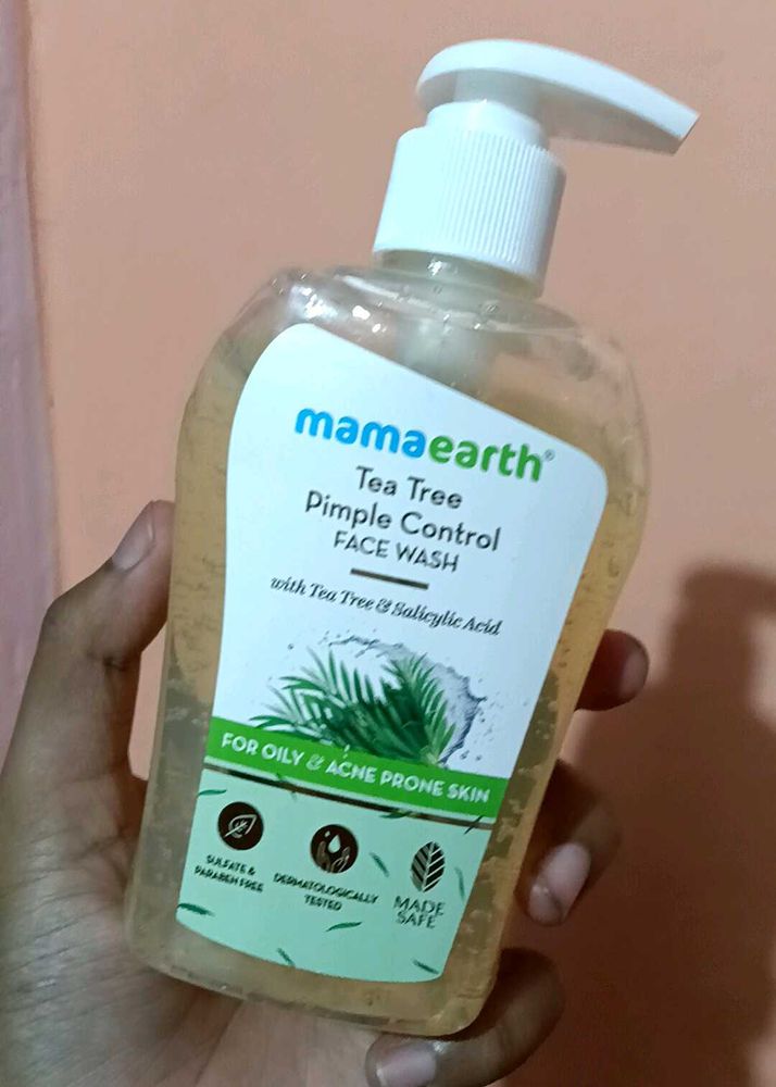 Mamaearth Tea Tree Pimple Control Face Wash