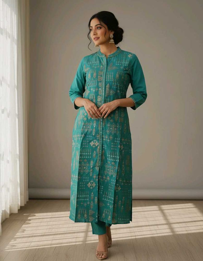 Elegant Green Kurta