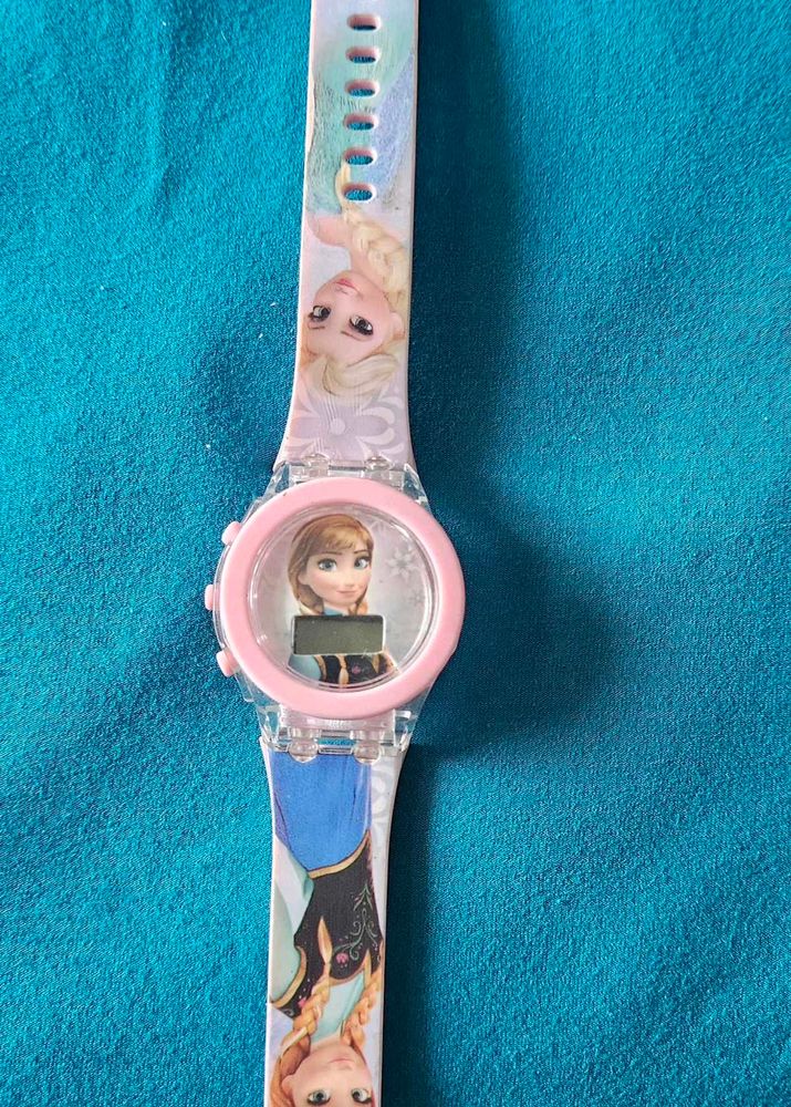 Disney Frozen Watch with Elsa and Anna