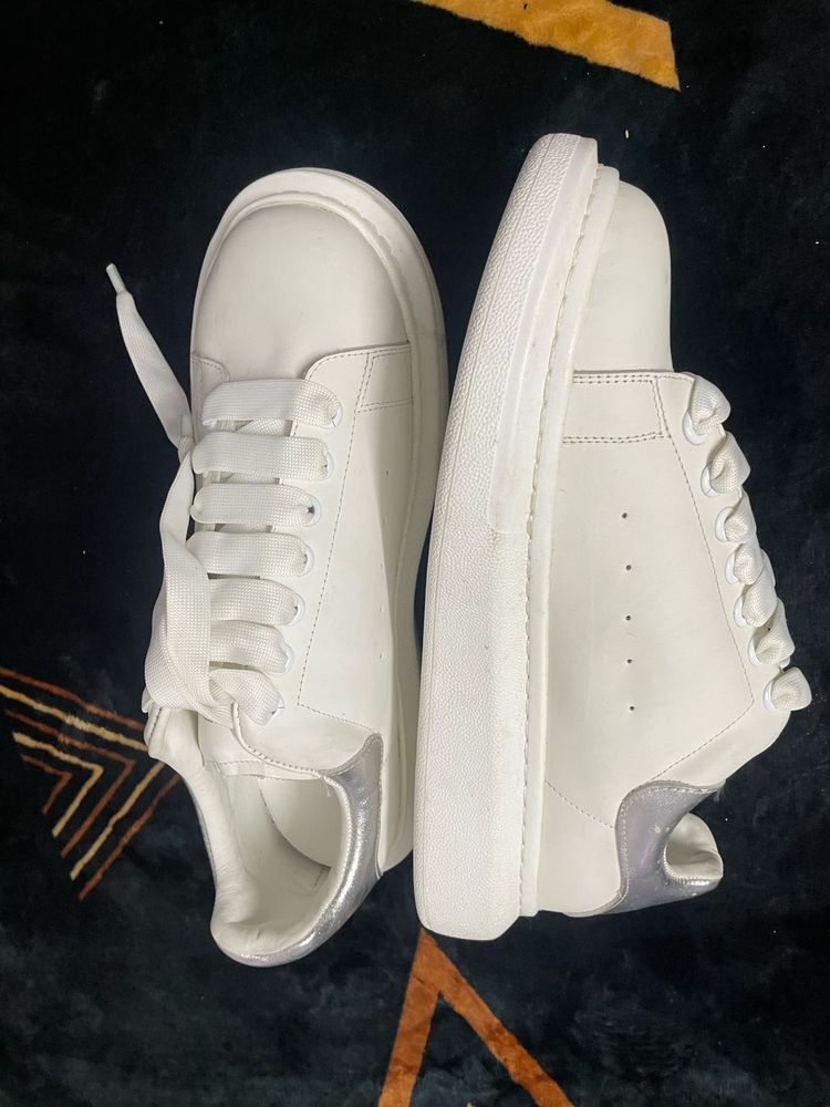 White Alexander McQueen Sneakers