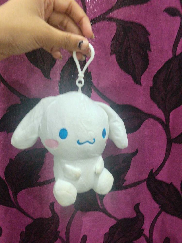 Cute Cinnamoroll Plush Keychain
