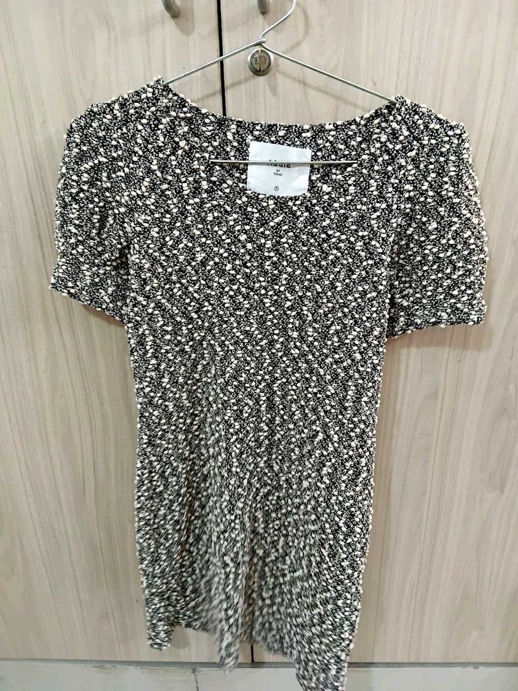 Korean Tweed Mini Dress (NEW)