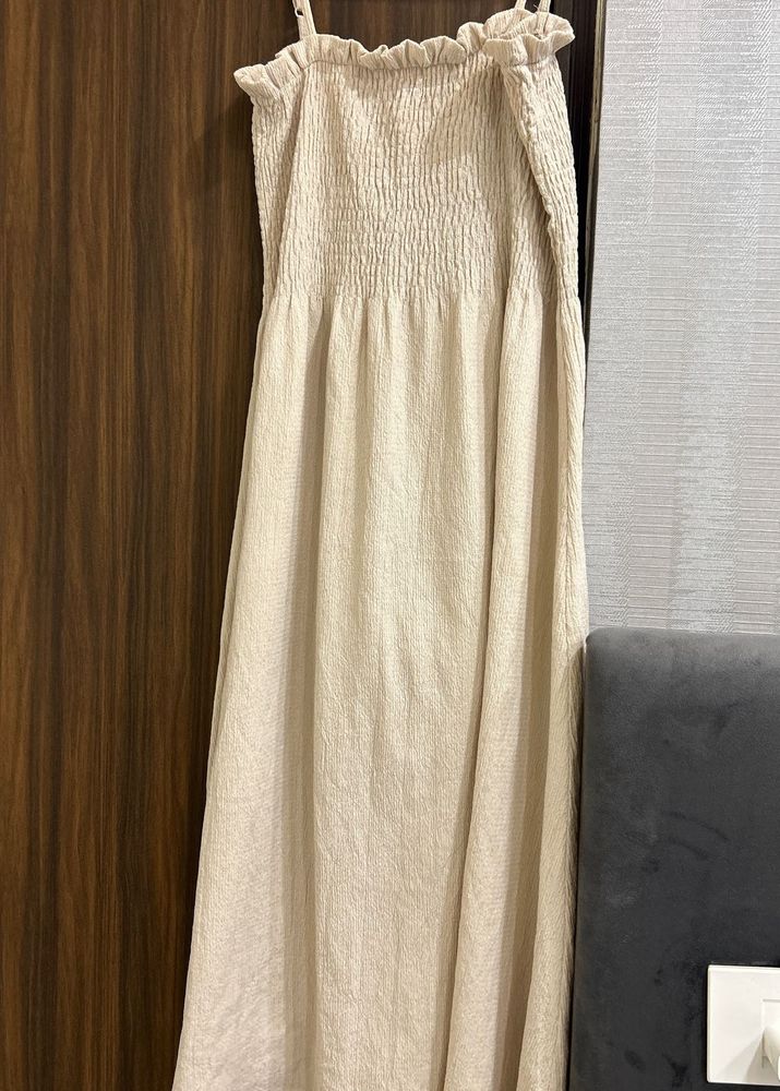Boho Smocked Maxi Dress