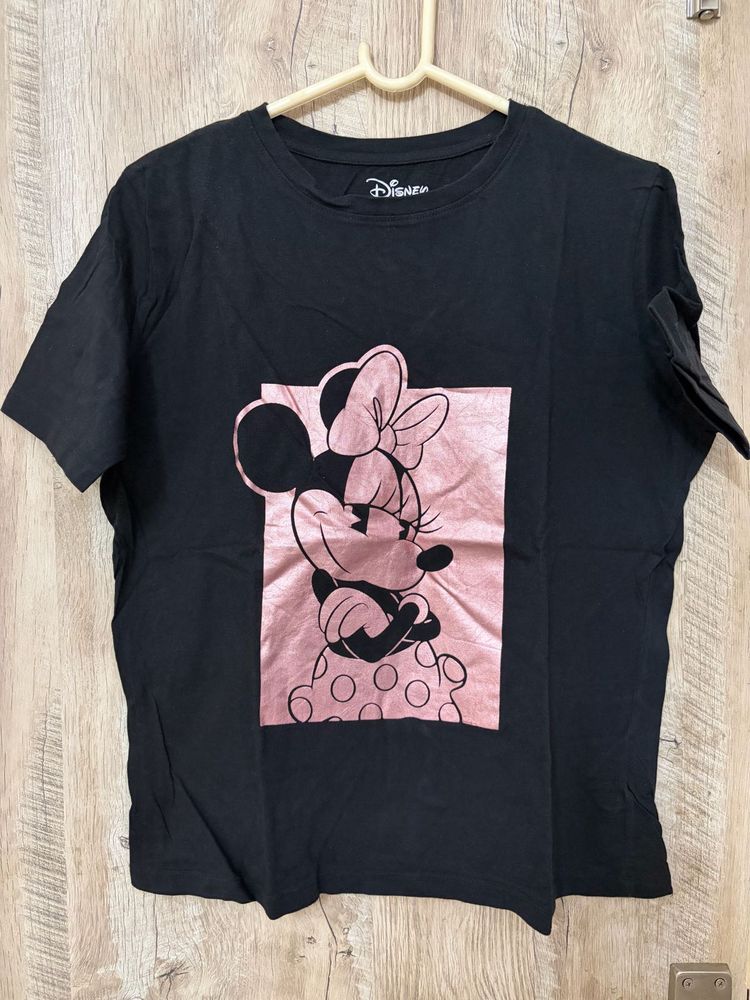 Disney Minnie Mouse Black T-Shirt