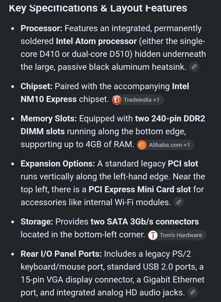 For Sale: Intel Desktop Motherboard