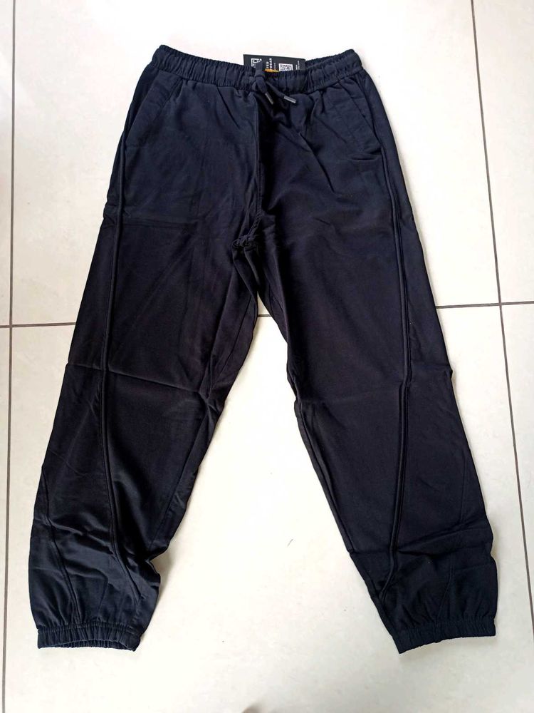 MANIAC Black Jogger Pants