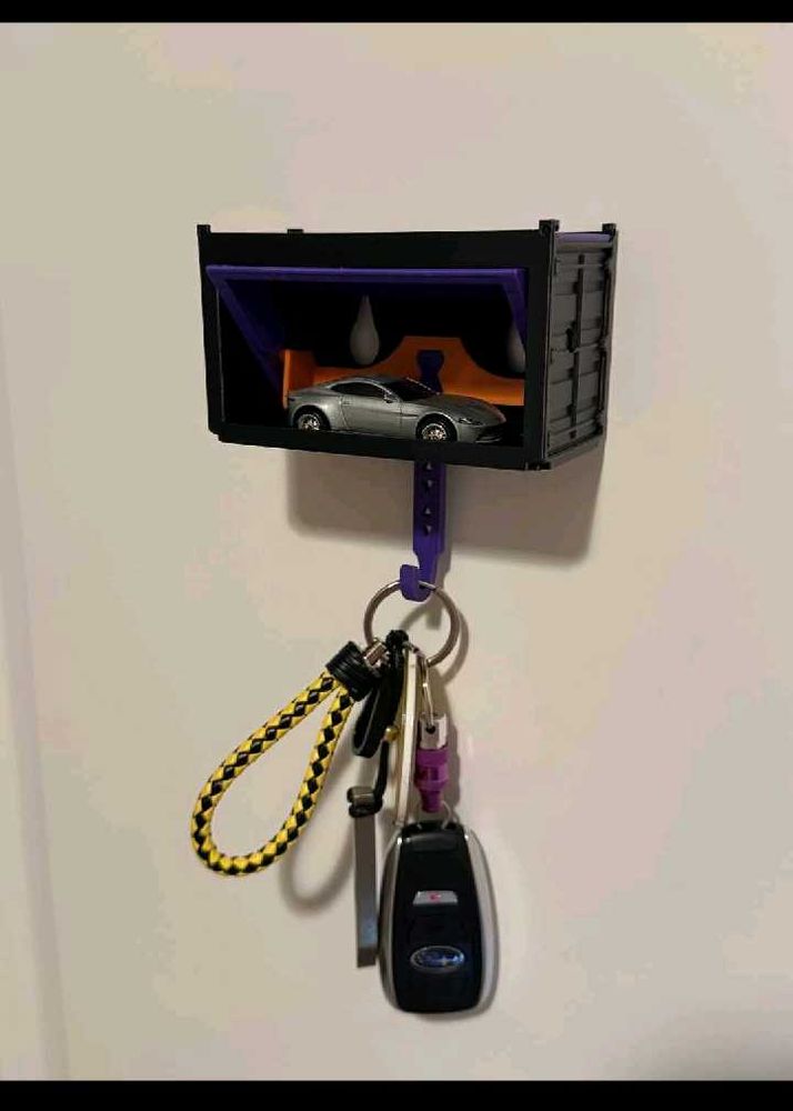 Cool 3D Printed Car Display Key Holder