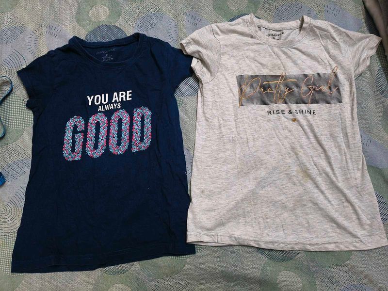 Cute Graphic Tees - Bundle for 4-6 year girl