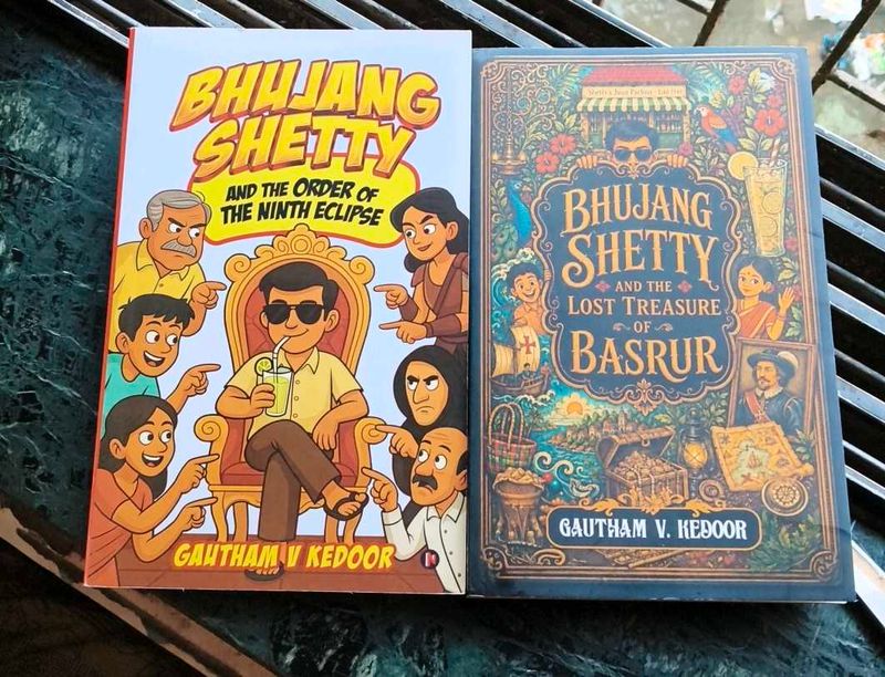 Bhujang Shetty Book Set of 2