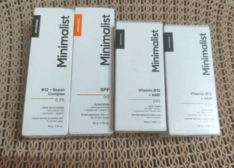 Minimalist Skincare