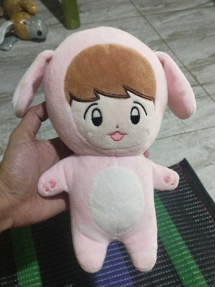 Cute Pink Stuffed Plush Toy