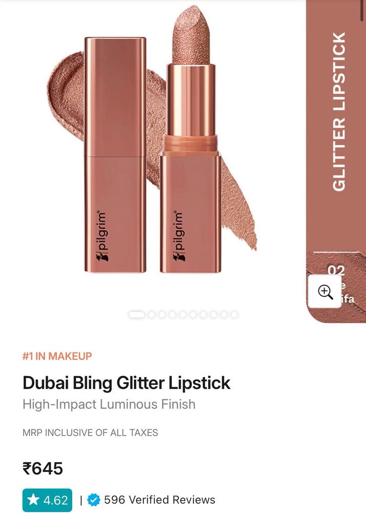 Pilgrim Dubai Bling Lipstick